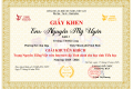 VINH DANH HỌC SINH ĐẠT GIẢI TNTV CẤP TỈNH NĂM HỌC 2025-2026